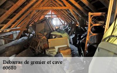 Débarras de grenier et cave  60680